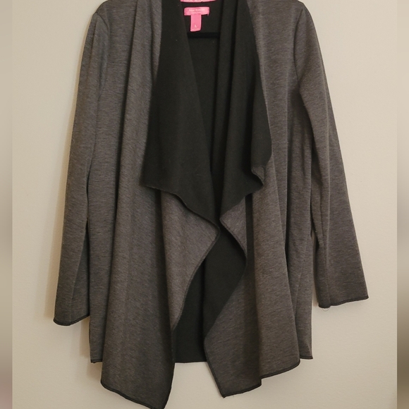 Isaac Mizrahi Asymmetrical Cardigan EUC - Picture 2 of 6